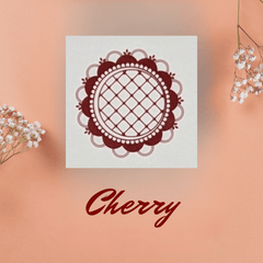 Cherry - Brown & White